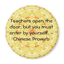 Chinese Proverb Fridge Magnet