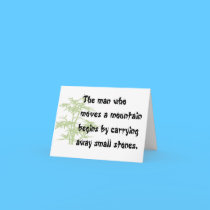 Chinese proverb notecards cards