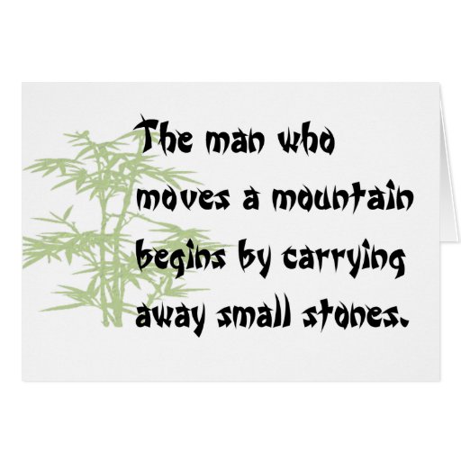 Chinese proverb notecards