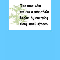 Chinese proverb t-shirt