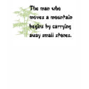 Chinese proverb t-shirt