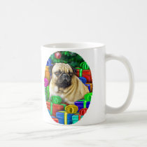 Chinese Pug Christmas Open Gifts NOW mugs