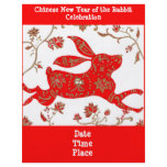 Chinese Rabbit Astrology Flyer