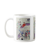 Chinese religious practices by Kobayashi,Kiyochika Coffee Mugs