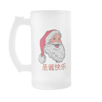Chinese Santa Claus Coffee Mugs
