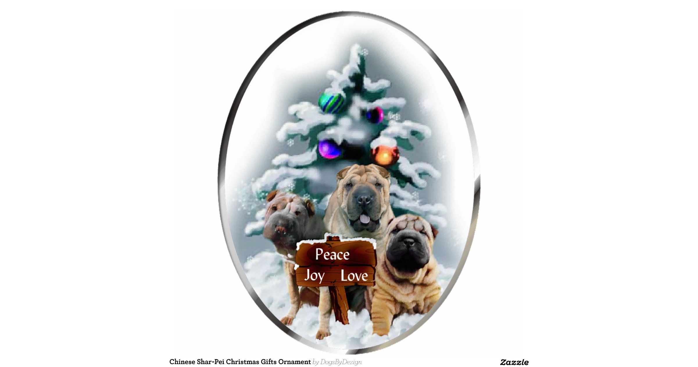 chinese shar pei christmas gifts ornament photo cut out chinese shar pei christmas gifts ornament photo cut out