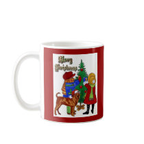 Chinese shar pei Christmas mugs by knewfy Chinese shar pei Christmas mugs