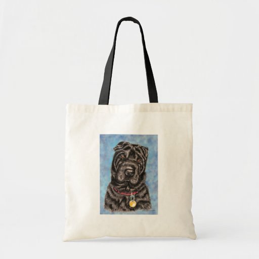 Chinese Shar-Pei Dog Art - Tia Bag