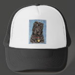 Chinese Shar-Pei Dog Art - Tia Mesh Hats