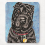 Chinese Shar-Pei Dog Art - Tia Mouse Pads
