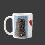 Chinese Shar-Pei Dog Art - Tia Mug