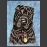 Chinese Shar-Pei Dog Art - Tia Tee Shirts