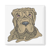 Chinese Shar Pei magnets