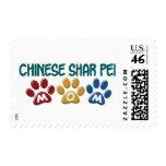 CHINESE SHAR PEI Mom Paw Print 1 postage