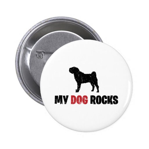 Chinese Shar-Pei Pinback Button