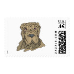 Chinese Shar Pei postage