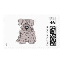 Chinese Shar Pei Puppy Stamps