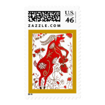 Chinese Sheep Astrology Postage