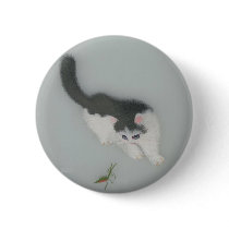 Chinese Silk Cat Picture buttons