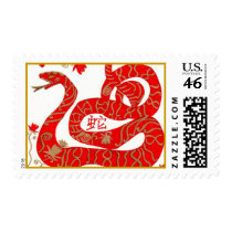 Chinese Snake Astrology Postage