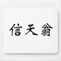 Chinese Symbol for albatross Mousepads