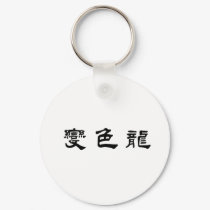 Chinese Symbol for anole, chameleon keychains by liujie1 Chinese Symbol for anole, chameleon keychains