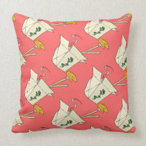 Chinese Take Out Design Throw Pillow