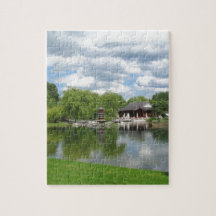 Chinese Tea Pavilion near the lake Puzzle