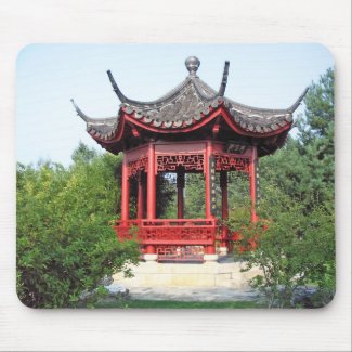 Chinese Teahouse mousepad