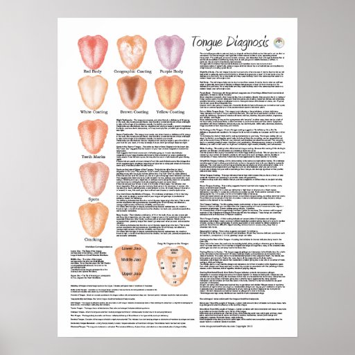 Chinese Tongue Chart