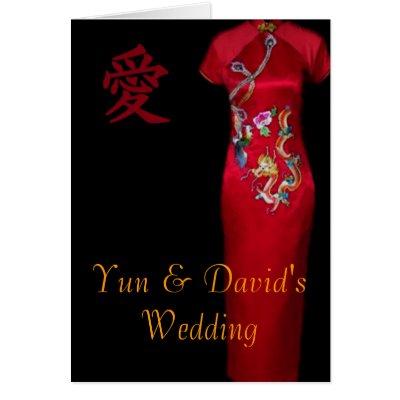 Chinese wedding dresses are red a color considered lucky since the Ming 
