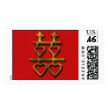 Chinese Wedding Red Envelope postage