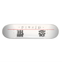 Chinese word for Afraid 10318_3.pdf Skate Board Deck