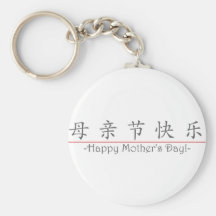 Chinese word for Happy Mother's Day! 10248_1.pdf Keychain