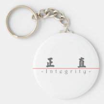 Chinese word for Integrity 10239_4.pdf Key Chains