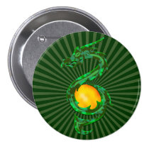 Chinese Year of the Dragon Jade Green Buttons