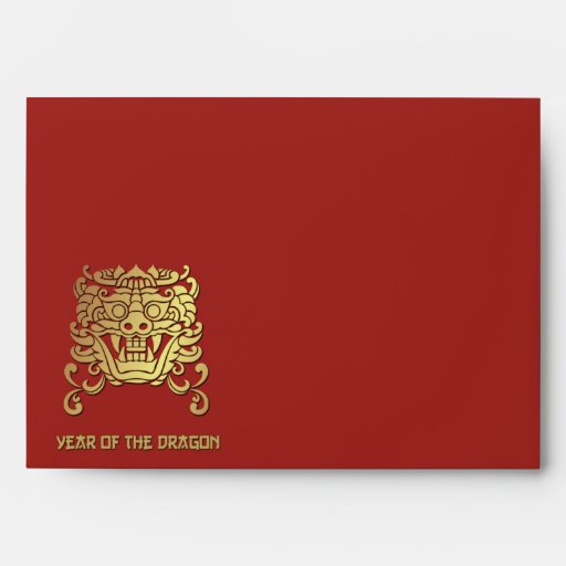 Chinese Year Of The Dragon Red Envelope Zazzle