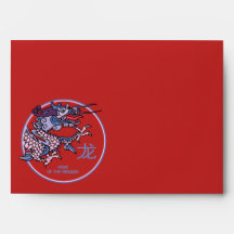 Chinese Year of the Dragon Red Envelope