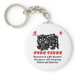 Chinese Year of The Fire Tiger 1986 Gift Keychain