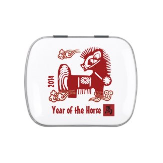 Chinese Year of the Horse Gift Jelly Belly Tins