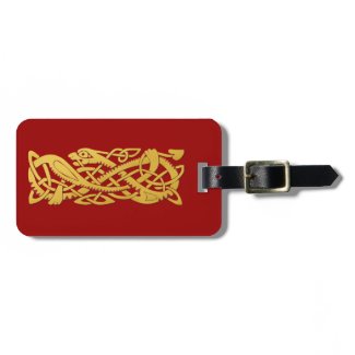 Chinese Year Of The Snake 2013 Luggage Tag