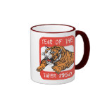 Chinese Year of The Tiger 1950 Gift Coffee Mug