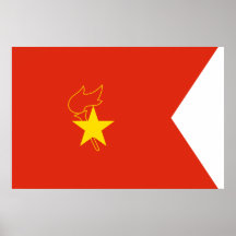 Chinese Young Pioneers Pennants, China Posters