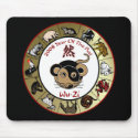 Chinese Zodiac 2008 Year Of The Rat Mousepads by tshirt_shack Chinese Zodiac 2008 Year Of The Rat Mousepads