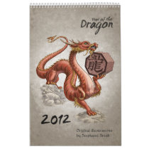 Chinese Zodiac 2012: The Year of the Dragon Wall Calendar