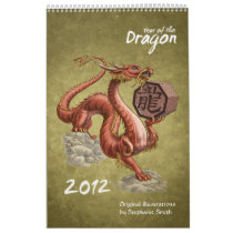 Chinese Zodiac 2012: The Year of the Dragon Wall Calendars