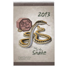 Chinese Zodiac 2013: The Year of the Snake Calendars