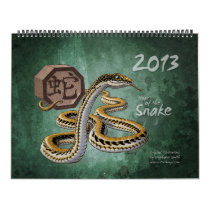 Chinese Zodiac 2013: The Year of the Snake calendars