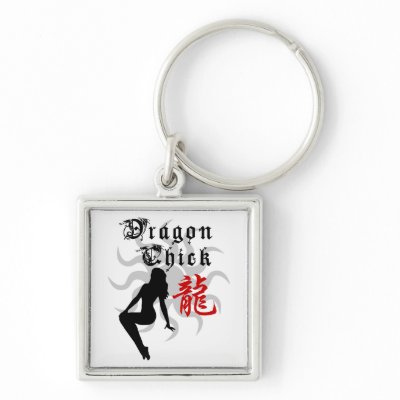 Chinese Zodiac Dragon Chick Keychains by Year of Dragon Tee