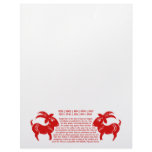 CHINESE ZODIAC GOAT PAPERCUT ILLUSTRATION PERSONALIZED LETTERHEAD